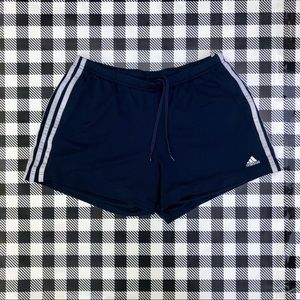 navy blue vintage adidas shorts